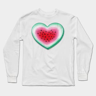 Summer Watermelon Love Long Sleeve T-Shirt